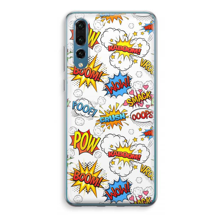 Pow Smack: Huawei P20 Pro Transparant Hoesje