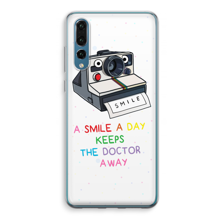 Smile: Huawei P20 Pro Transparant Hoesje
