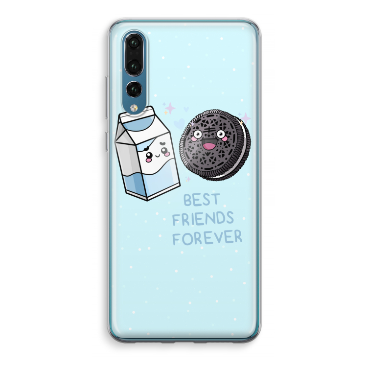Best Friend Forever: Huawei P20 Pro Transparant Hoesje