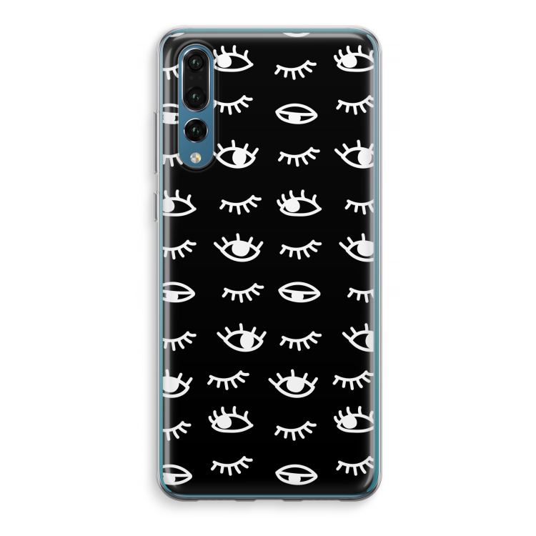 Eye pattern #3: Huawei P20 Pro Transparant Hoesje
