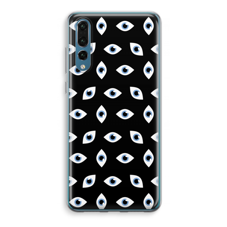 Eyes pattern: Huawei P20 Pro Transparant Hoesje