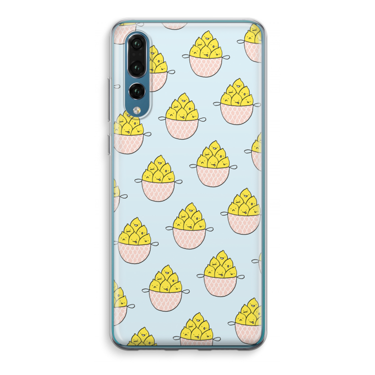 Citroenen: Huawei P20 Pro Transparant Hoesje