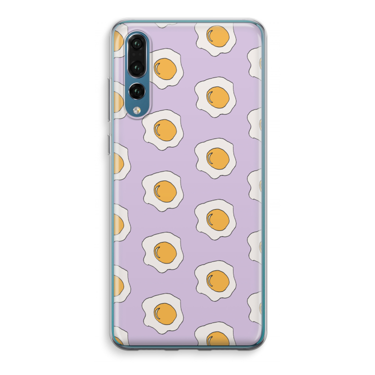 Bacon to my eggs #1: Huawei P20 Pro Transparant Hoesje