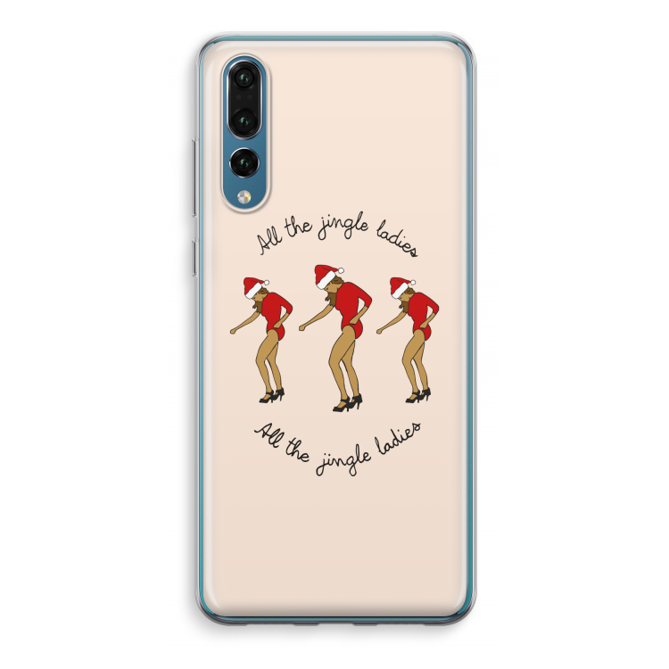 Jingle Ladies: Huawei P20 Pro Transparant Hoesje