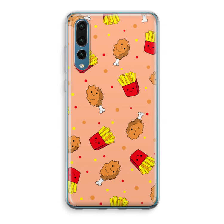 Chicken 'n Fries: Huawei P20 Pro Transparant Hoesje