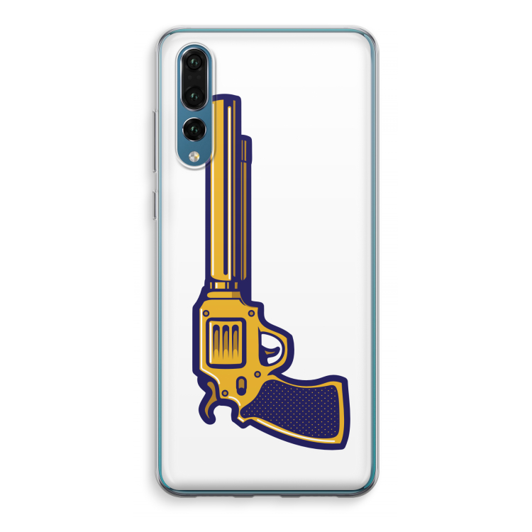Pew Pew Pew: Huawei P20 Pro Transparant Hoesje