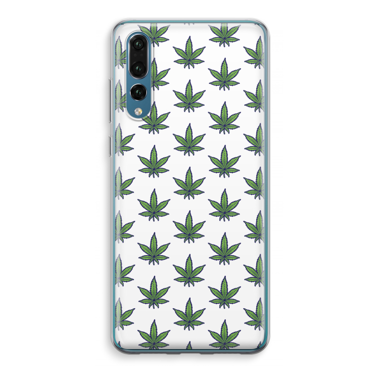 Weed: Huawei P20 Pro Transparant Hoesje