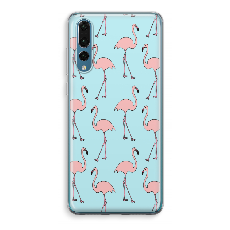 Anything Flamingoes: Huawei P20 Pro Transparant Hoesje