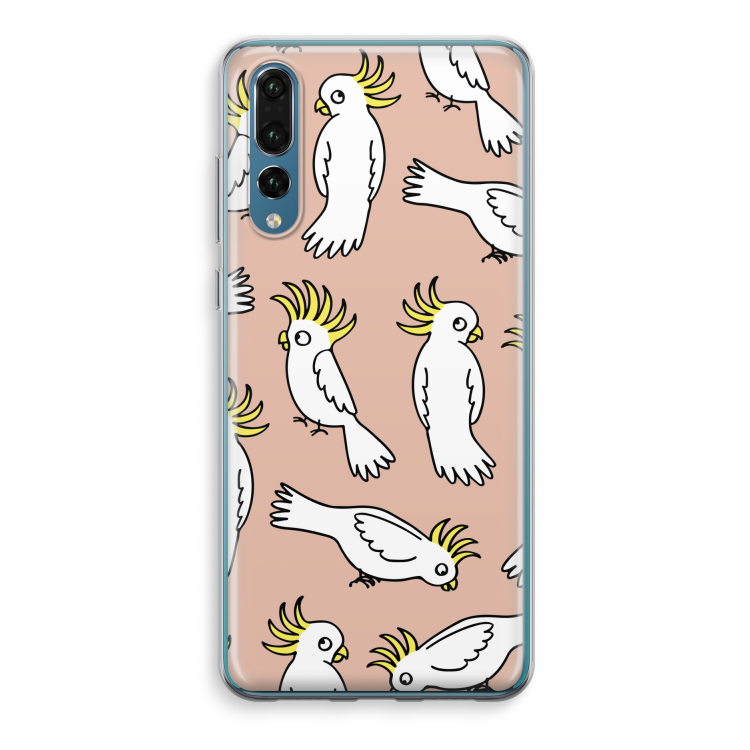 Papegaai: Huawei P20 Pro Transparant Hoesje