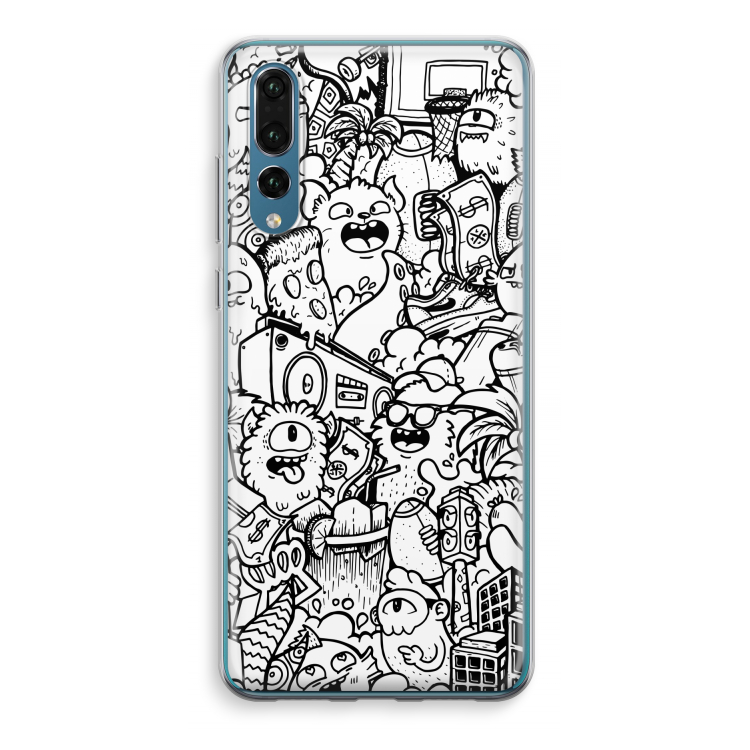 Vexx City #2: Huawei P20 Pro Transparant Hoesje