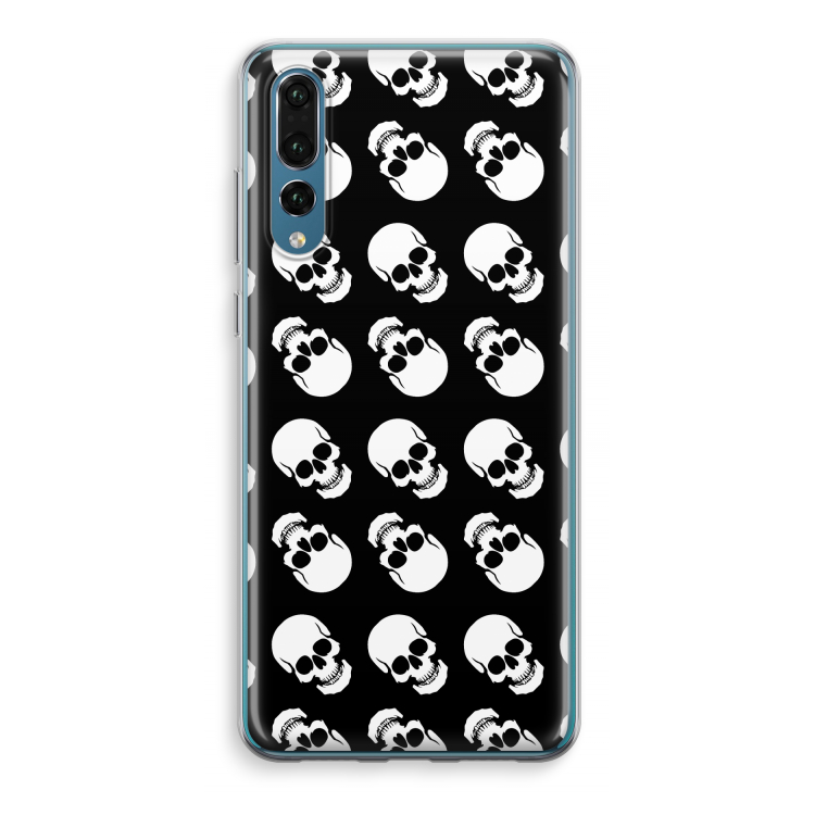 Musketon Skulls: Huawei P20 Pro Transparant Hoesje