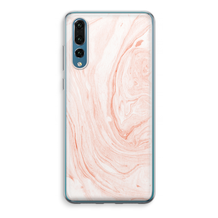 Peach bath: Huawei P20 Pro Transparant Hoesje