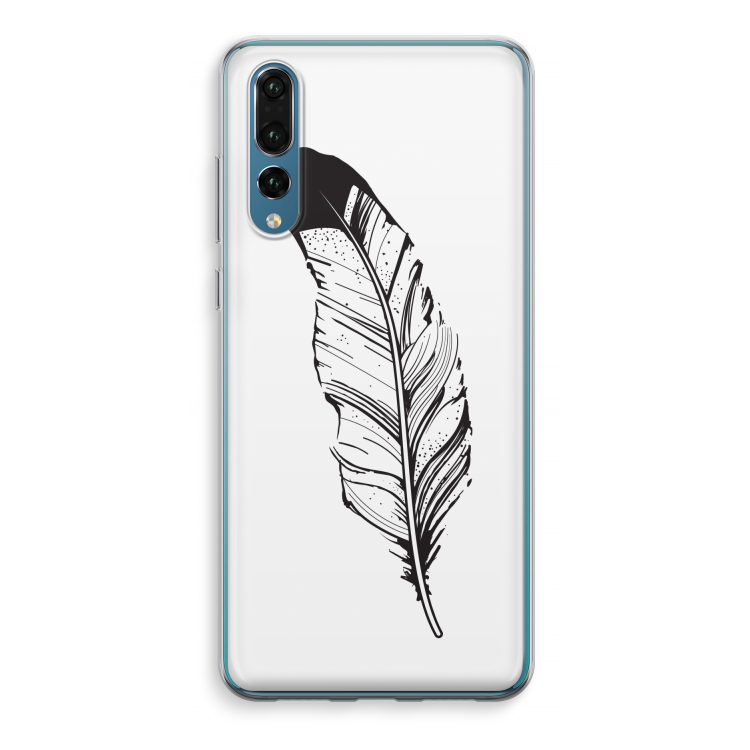 Pluim: Huawei P20 Pro Transparant Hoesje