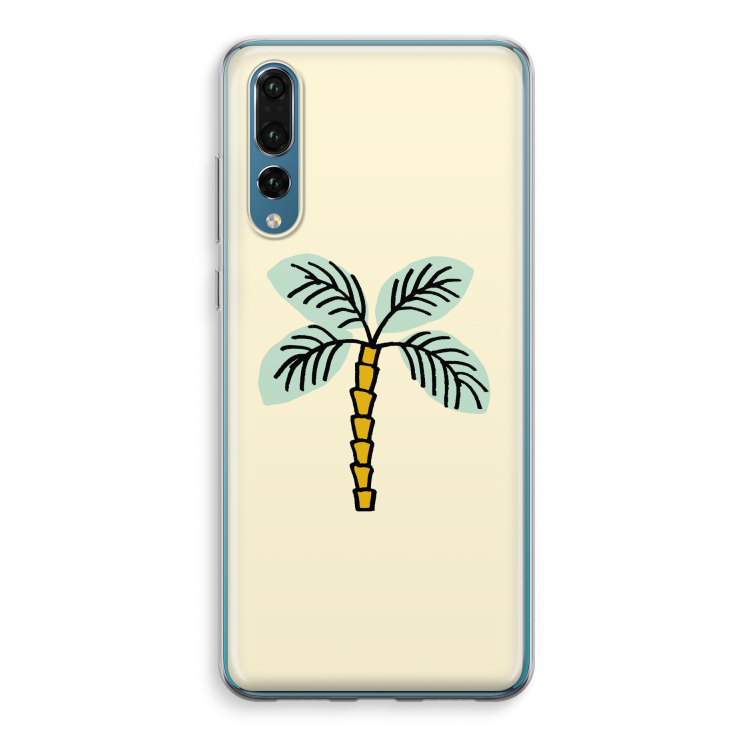 Palmboom: Huawei P20 Pro Transparant Hoesje