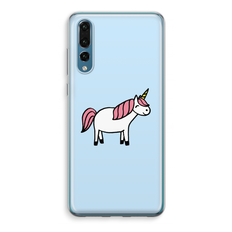 Eenhoorn: Huawei P20 Pro Transparant Hoesje