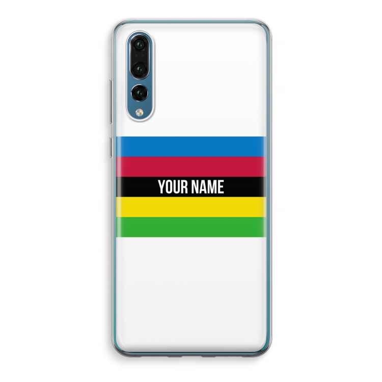 WK Wielrennen: Huawei P20 Pro Transparant Hoesje