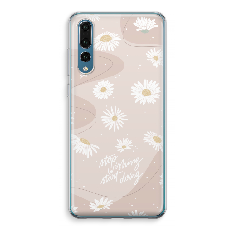 Daydreaming becomes reality: Huawei P20 Pro Transparant Hoesje