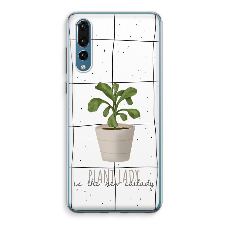 Kamerplant op vensterruit: Huawei P20 Pro Transparant Hoesje