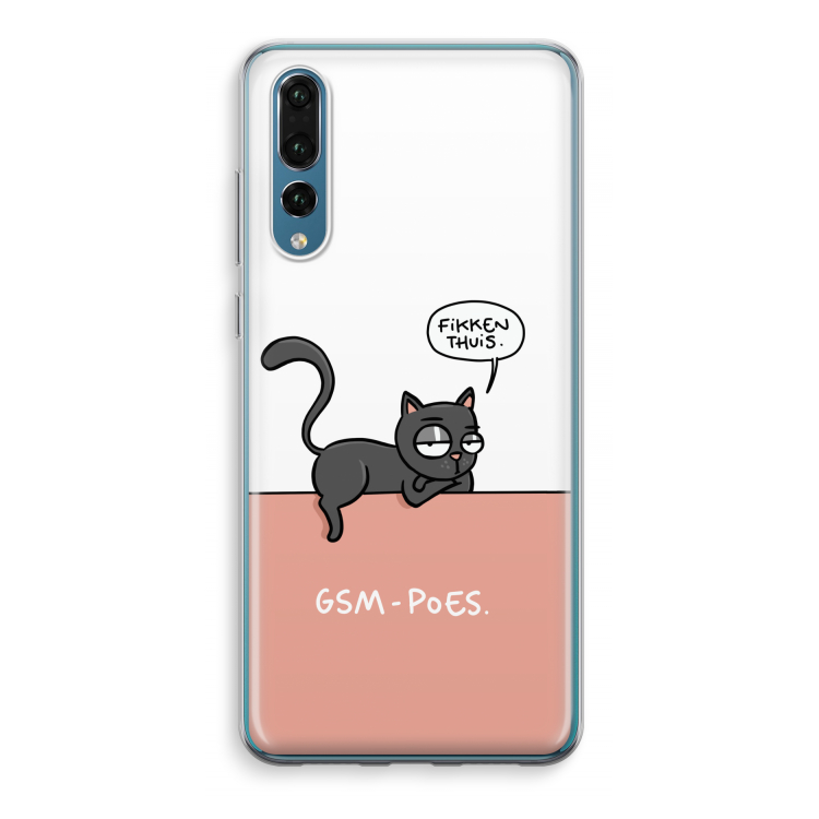 GSM poes: Huawei P20 Pro Transparant Hoesje