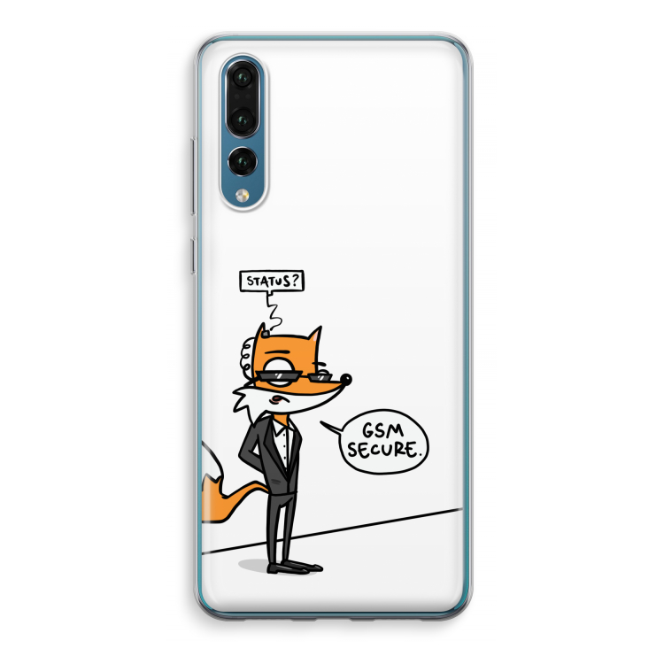 GSM secure: Huawei P20 Pro Transparant Hoesje