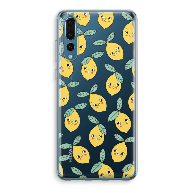 Citroenen: Huawei P20 Pro Transparant Hoesje