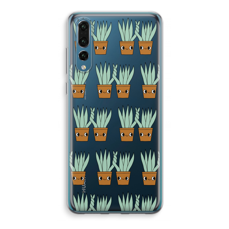Sansevieria: Huawei P20 Pro Transparant Hoesje