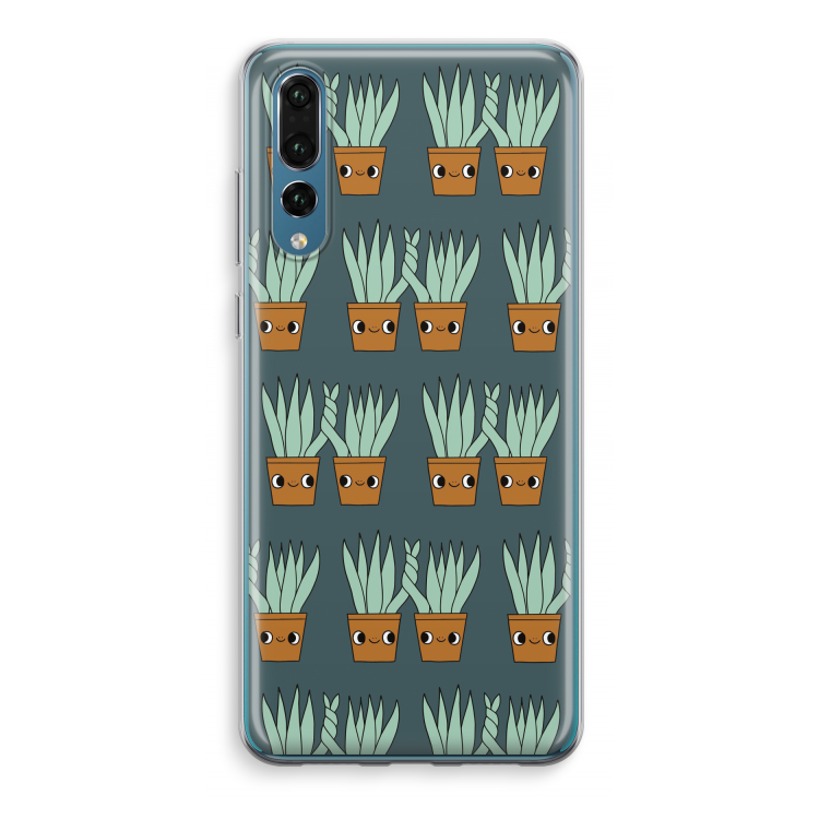 Sansevieria: Huawei P20 Pro Transparant Hoesje