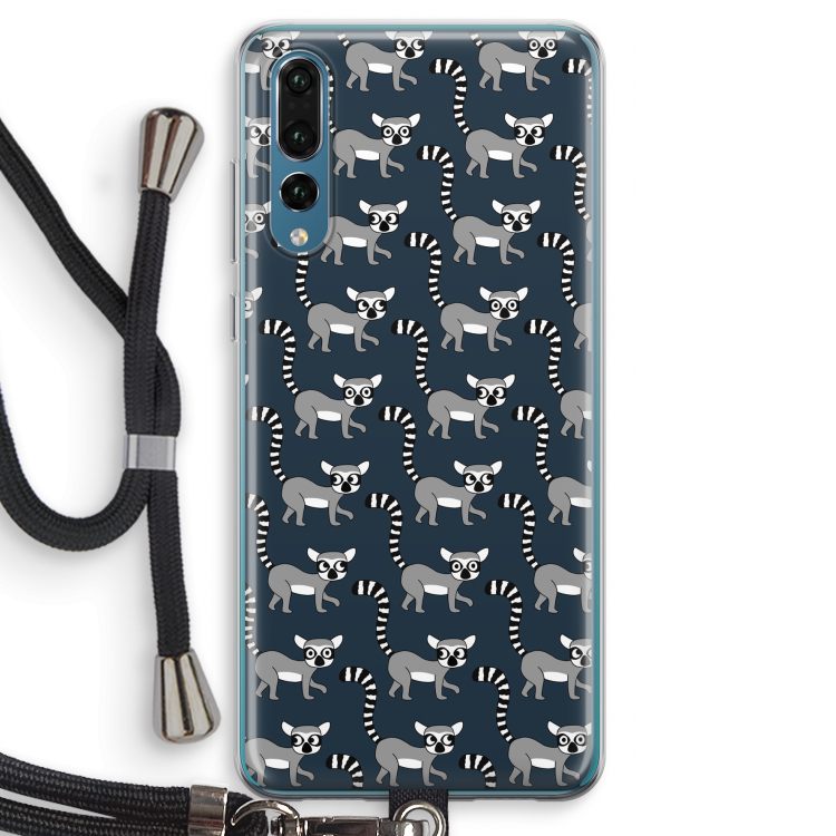 Makis: Huawei P20 Pro Transparant Hoesje met koord