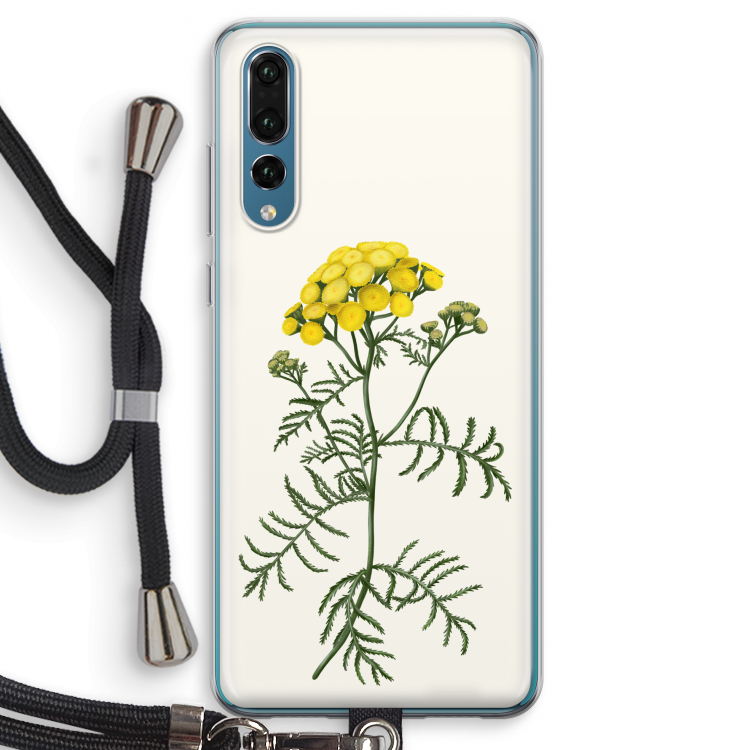 Tansy: Huawei P20 Pro Transparant Hoesje met koord