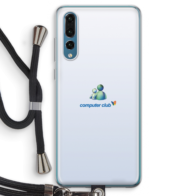 MSN: Huawei P20 Pro Transparant Hoesje met koord