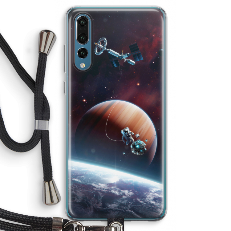 Examiner: Huawei P20 Pro Transparant Hoesje met koord