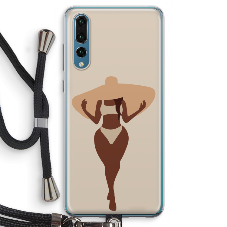 Let's get salty: Huawei P20 Pro Transparant Hoesje met koord