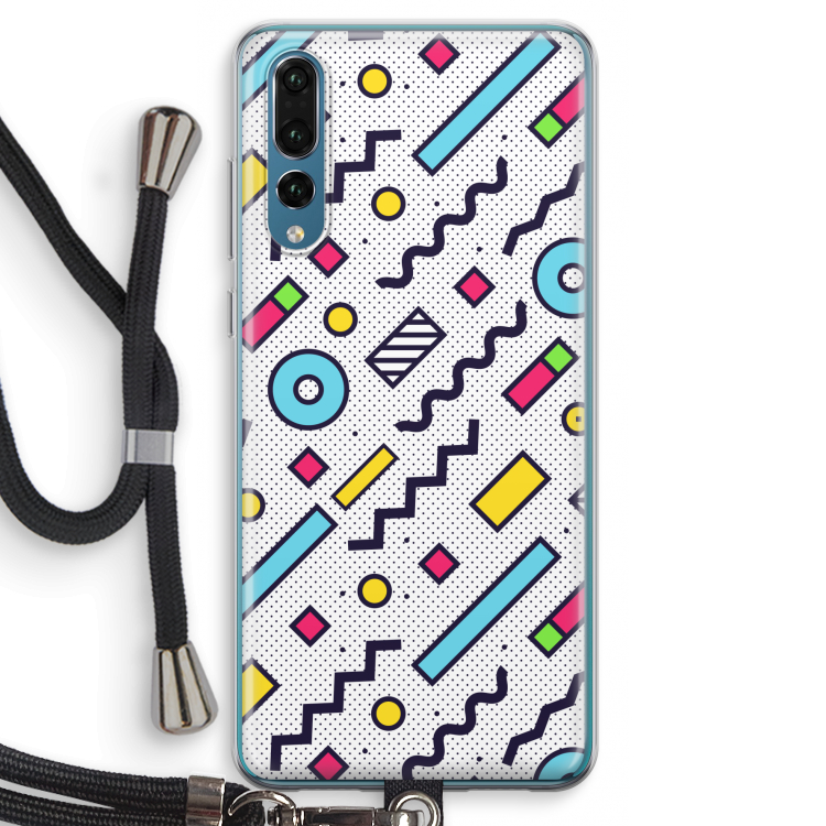 8-bit N°8: Huawei P20 Pro Transparant Hoesje met koord