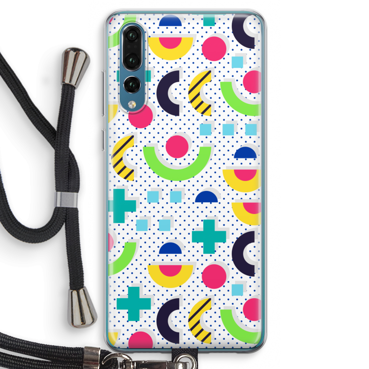 8-bit N°1: Huawei P20 Pro Transparant Hoesje met koord