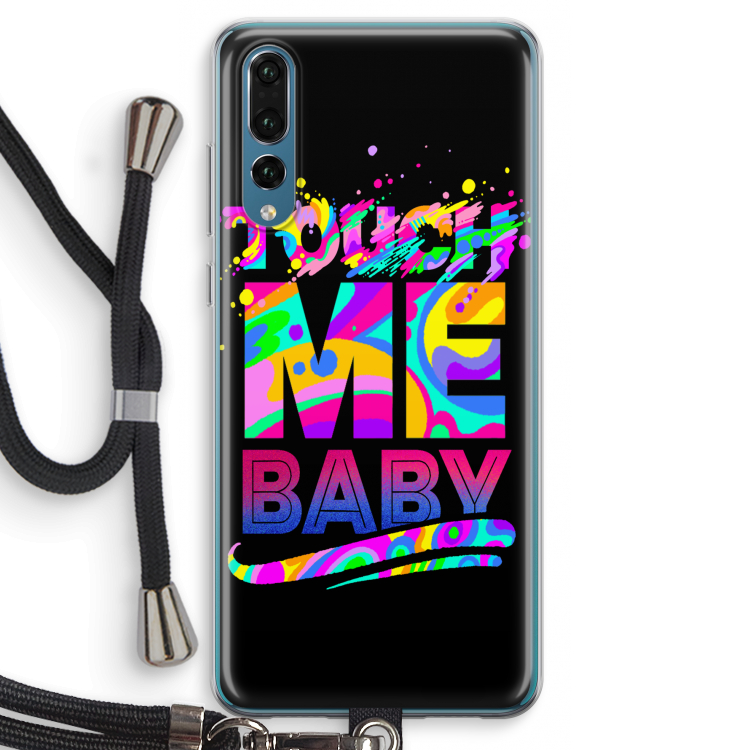 Touch Me: Huawei P20 Pro Transparant Hoesje met koord