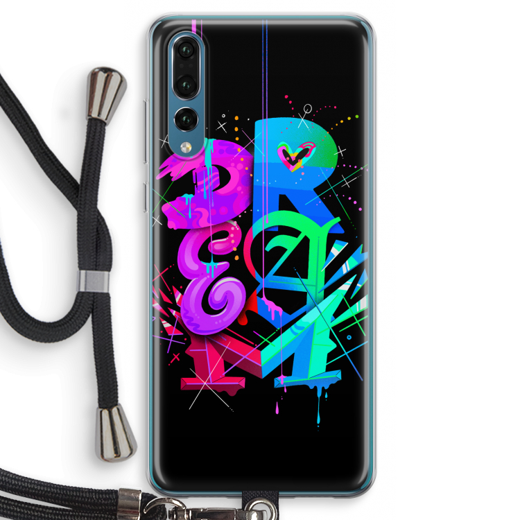 Dream: Huawei P20 Pro Transparant Hoesje met koord