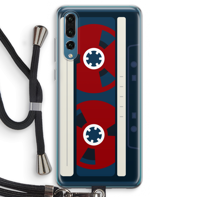 Here's your tape: Huawei P20 Pro Transparant Hoesje met koord