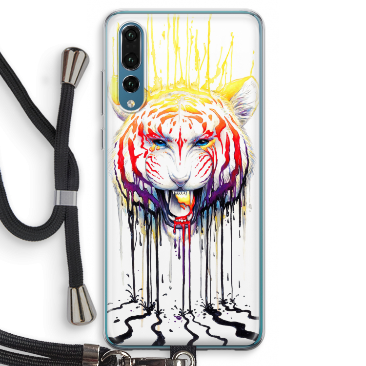 Fading: Huawei P20 Pro Transparant Hoesje met koord