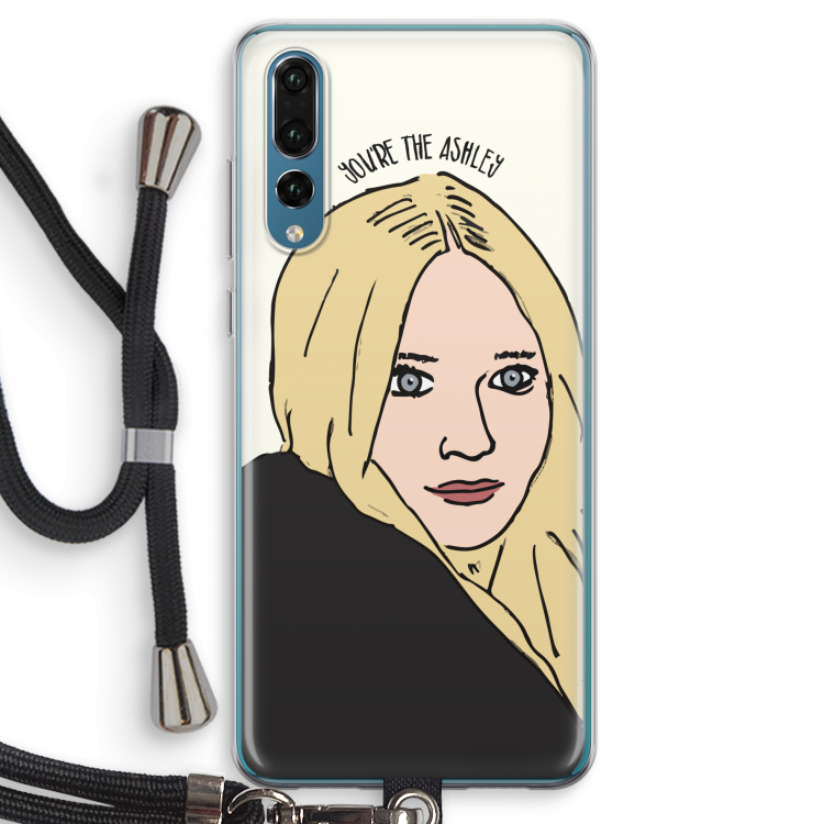 Ashley: Huawei P20 Pro Transparant Hoesje met koord