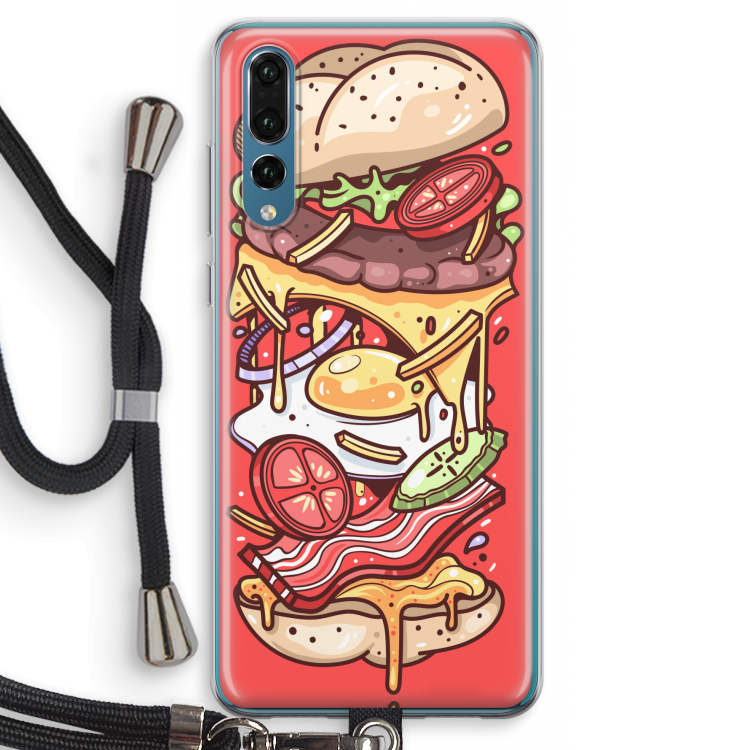 Diet Coke Please: Huawei P20 Pro Transparant Hoesje met koord