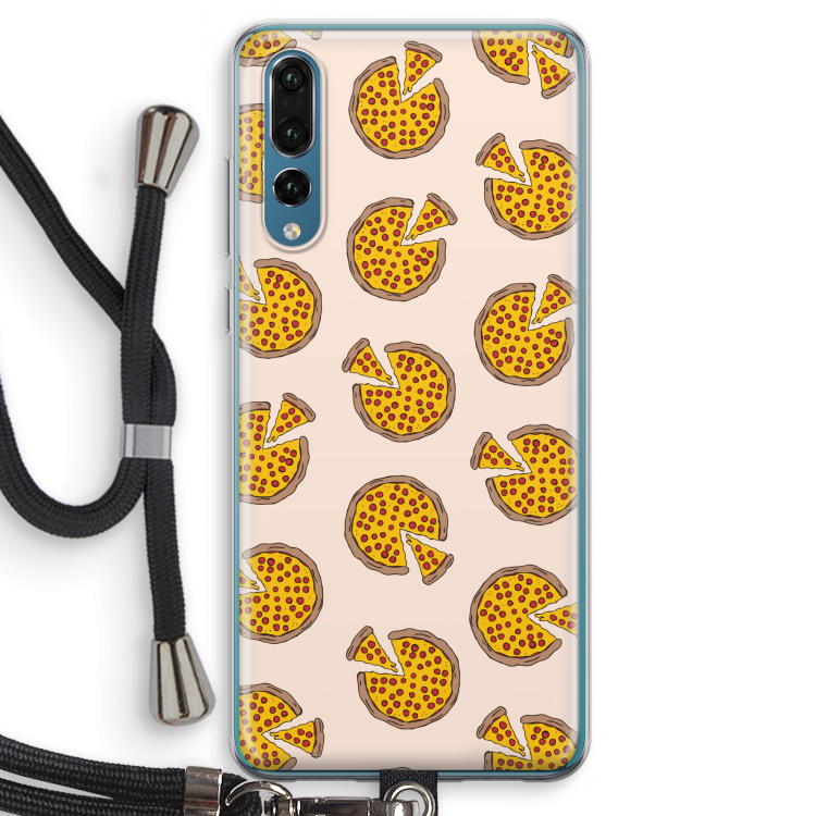 You Had Me At Pizza: Huawei P20 Pro Transparant Hoesje met koord