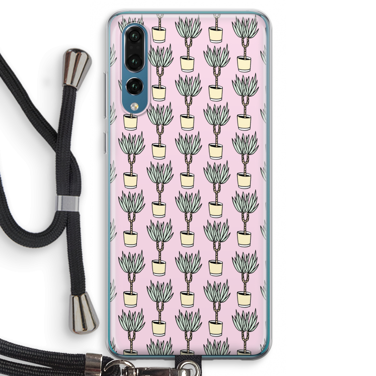 Boompje: Huawei P20 Pro Transparant Hoesje met koord