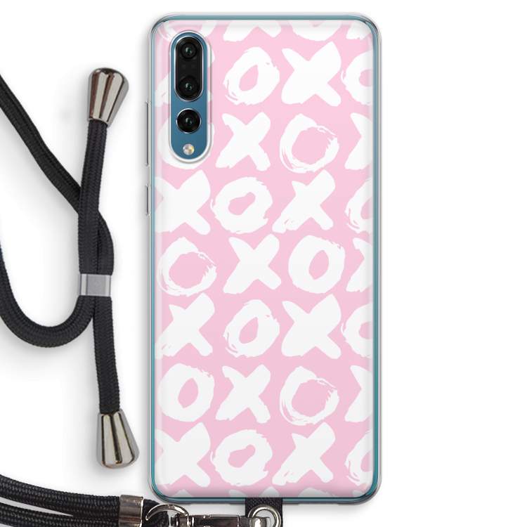 XOXO: Huawei P20 Pro Transparant Hoesje met koord