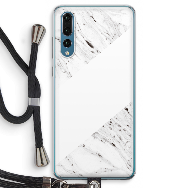 Biggest stripe: Huawei P20 Pro Transparant Hoesje met koord