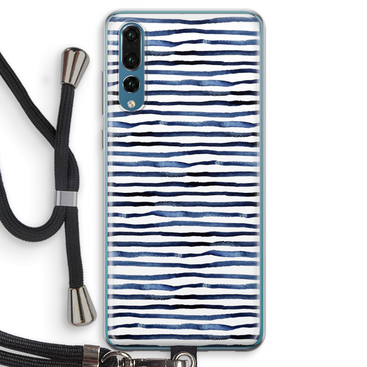 Verrassende lijnen: Huawei P20 Pro Transparant Hoesje met koord