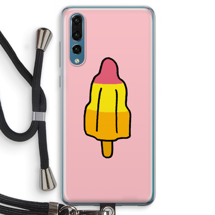 Raketijsje: Huawei P20 Pro Transparant Hoesje met koord