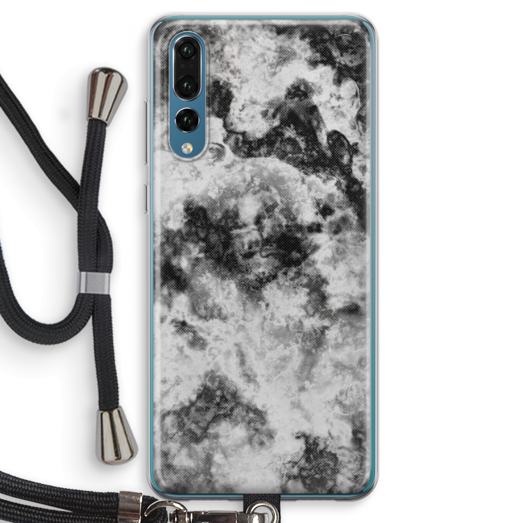 Onweer: Huawei P20 Pro Transparant Hoesje met koord