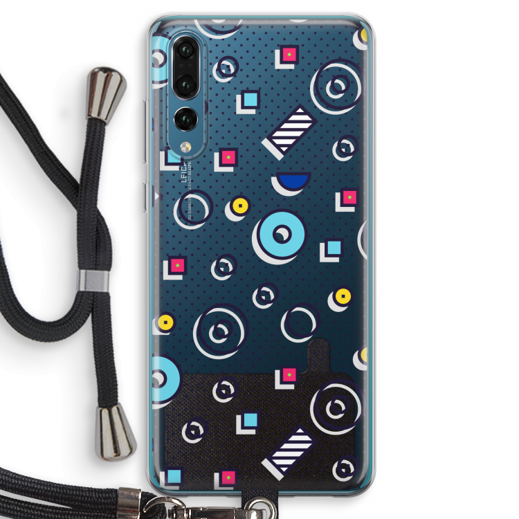 8-bit N°9: Huawei P20 Pro Transparant Hoesje met koord