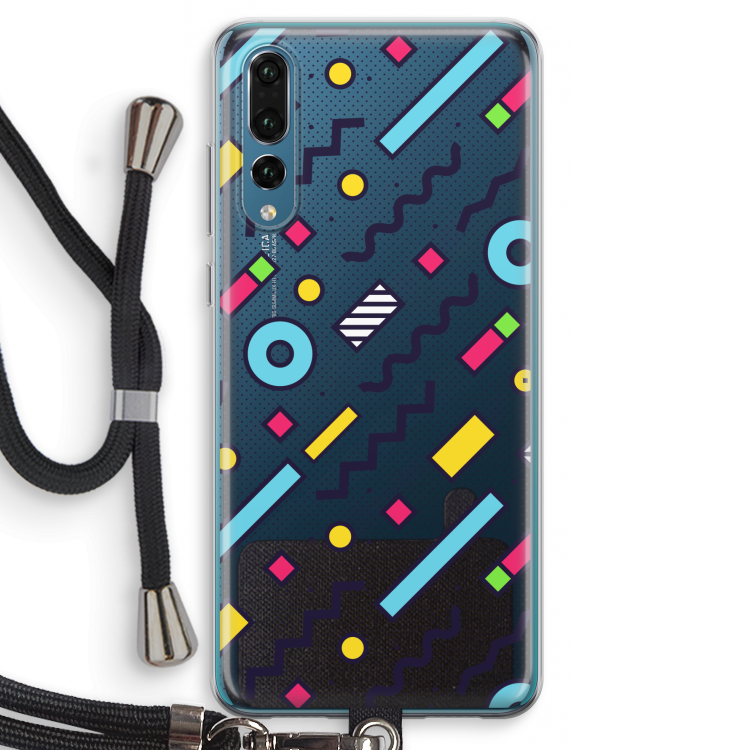 8-bit N°8: Huawei P20 Pro Transparant Hoesje met koord