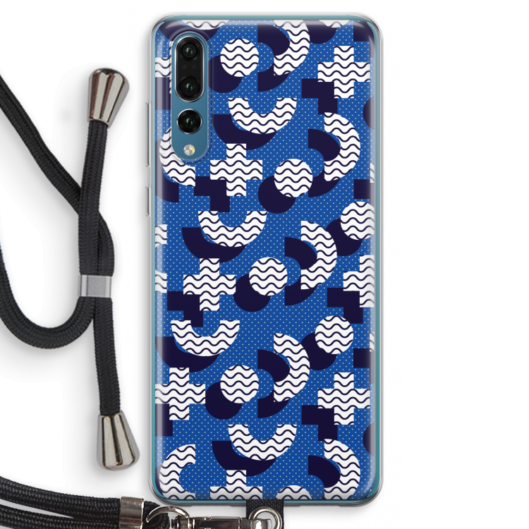 8-bit N°5: Huawei P20 Pro Transparant Hoesje met koord